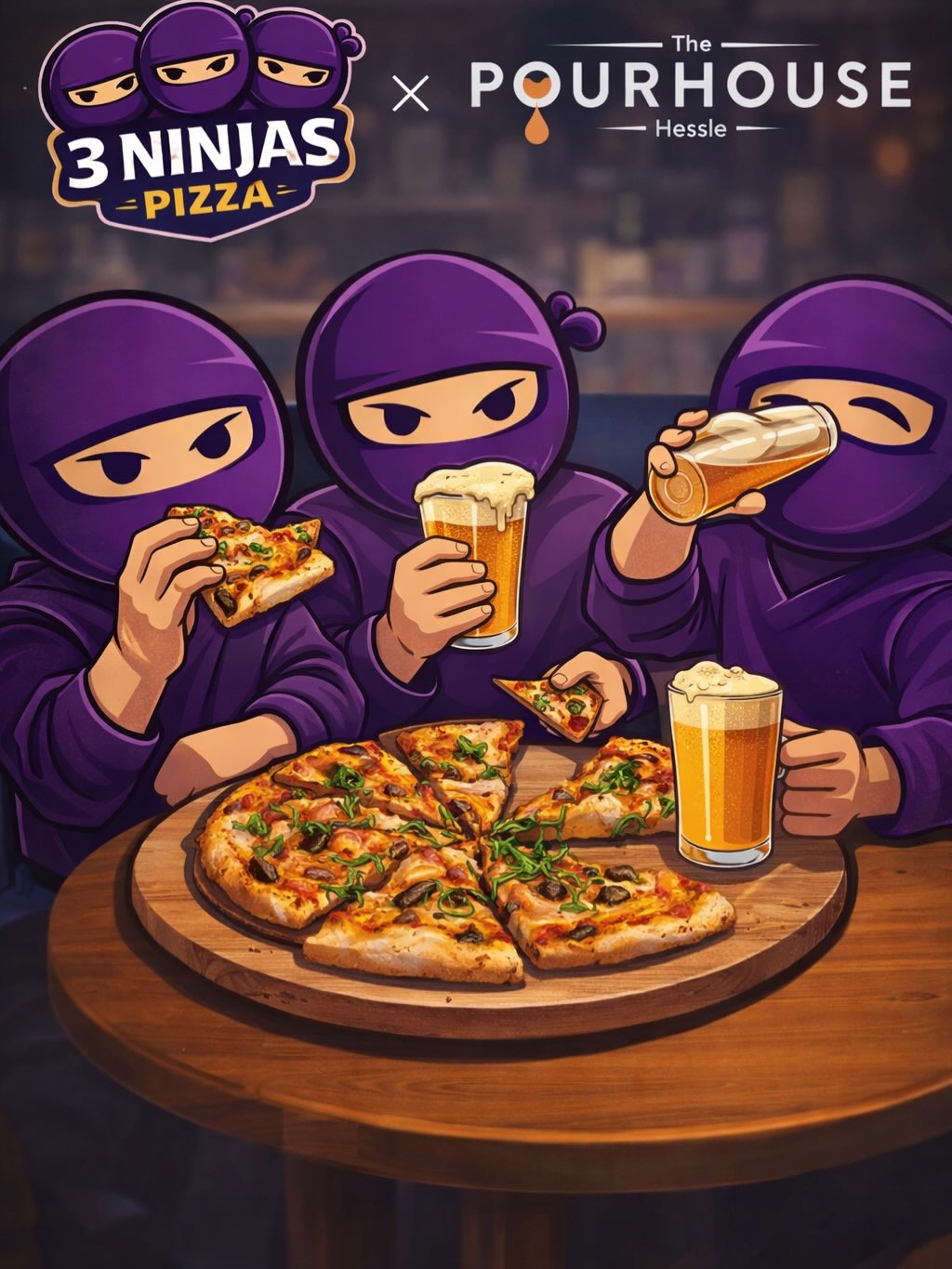 Ninja Pizza Night